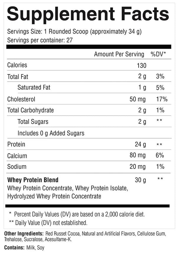 CONDEMNED Commissary Whey Protein, 27 Servings