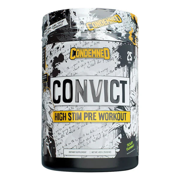 CONDEMNED Convict Pre-Workout - 25 Servings