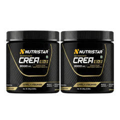 Nutristar Micronized CREA Gold Creatine Monohydrate 250g - 83 Servings (Pack of 2)