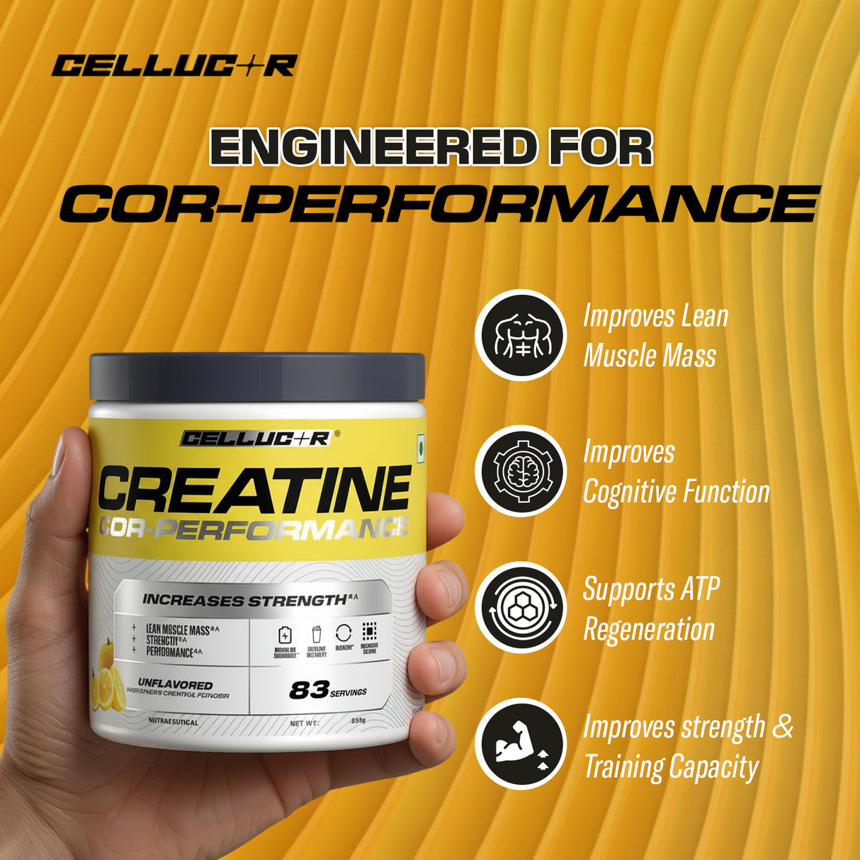 Cellucor Creatine Cor-Performance - 83 Serving | 315g