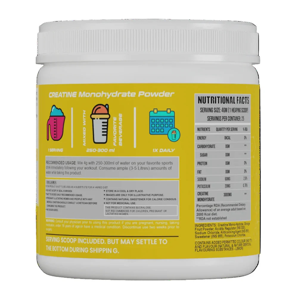 Ripped Up Nutrition Creatine Monohydrate 100gm