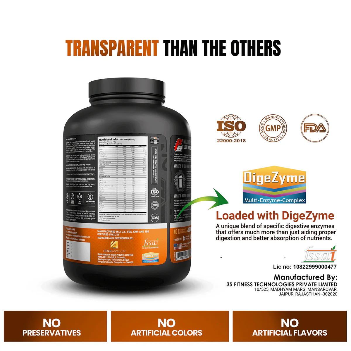 Prosupps Whey Protein Powder - 2.1 Kg, 50 Servings