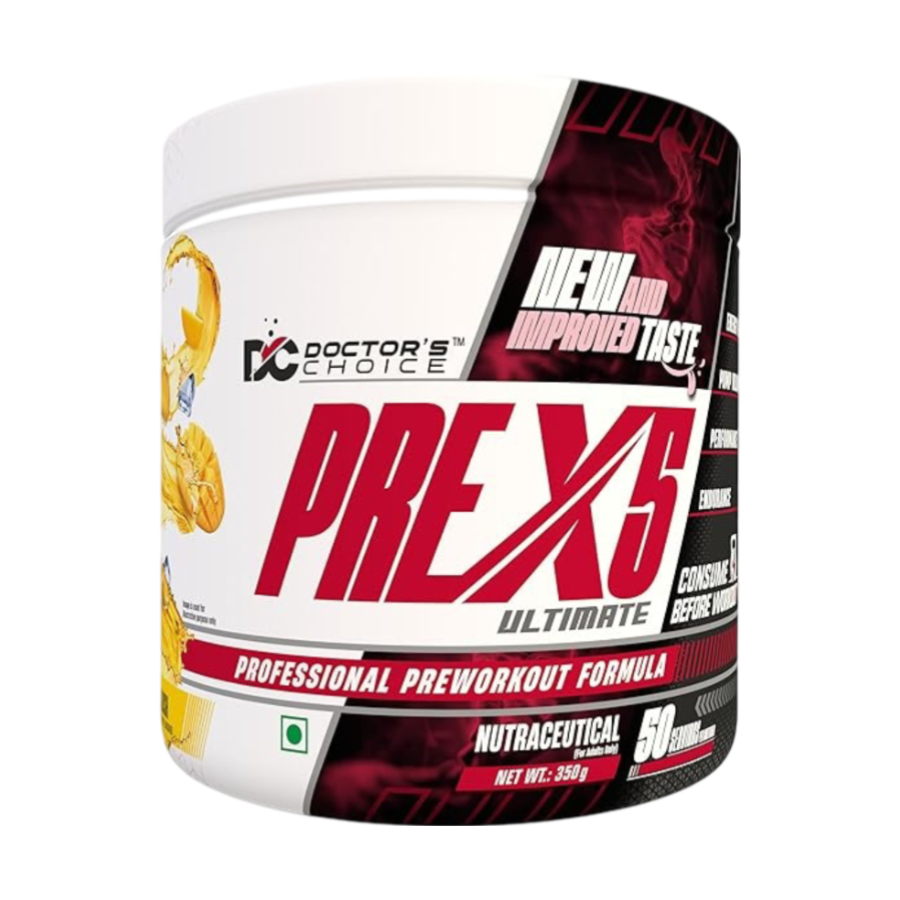 Doctor's Choice PRE-X5 Ultimate Professional Pre-Workout Formula 50 Servings - Nutristar