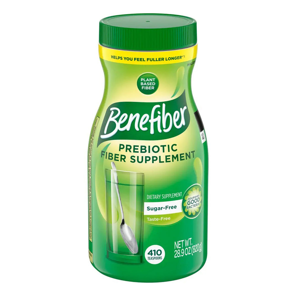 Benefiber Prebiotic Fiber Supplement Powder 820g | 410 Teaspoons