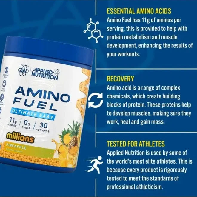 Applied Nutrition Amino Fuel Ultimate EAAs Powder | 390g (30 Servings)
