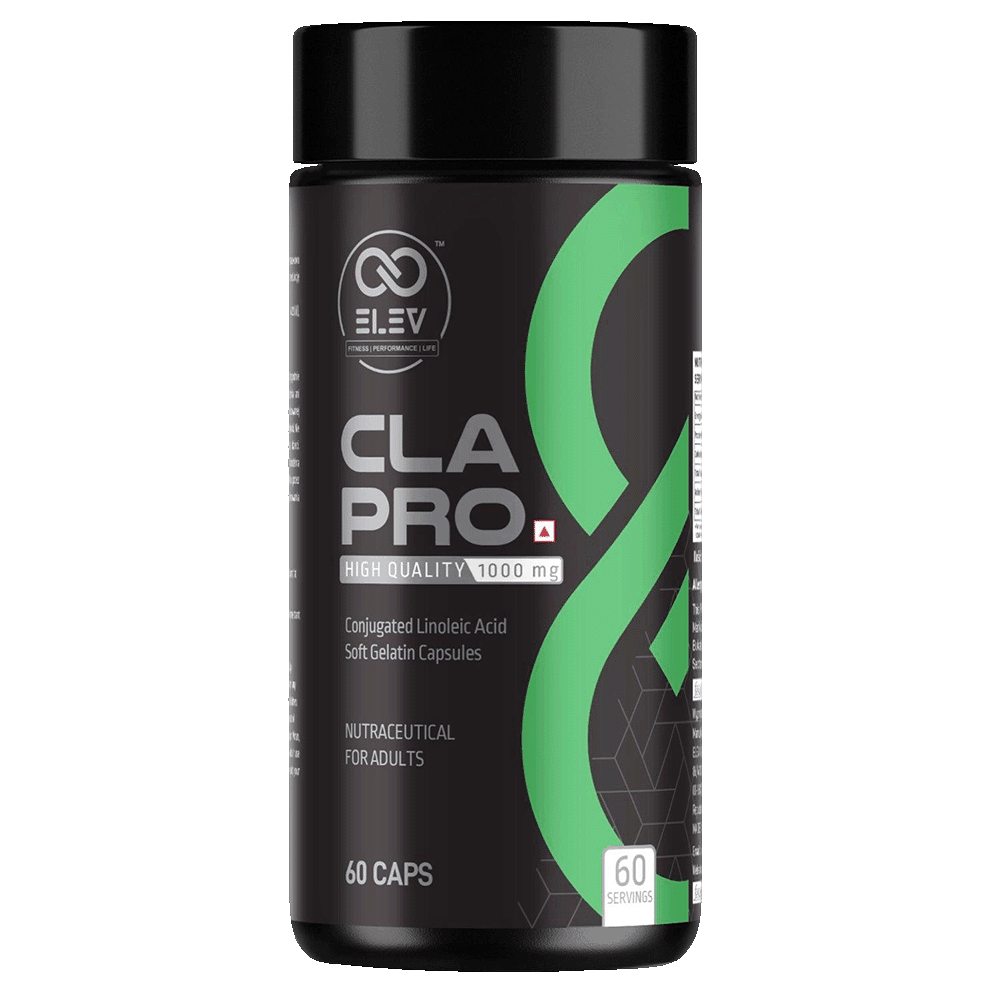 Elev CLA Pro 60 Softgel Capsules | Conjugated Linoleic Acid (CLA) | 60 Servings