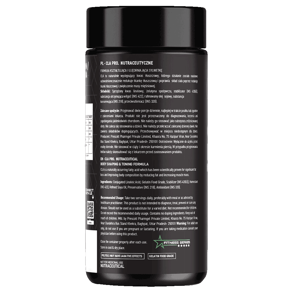 Elev CLA Pro 60 Softgel Capsules | Conjugated Linoleic Acid (CLA) | 60 Servings