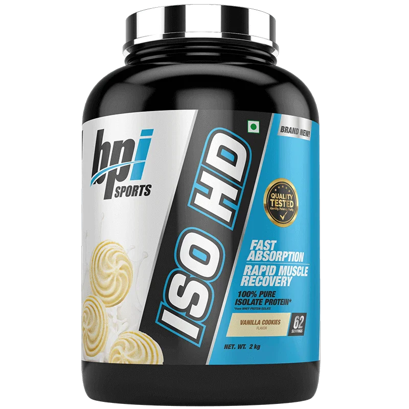 BPI Sports ISO HD Whey Isolate and Hydrolysate - 4.4 Lbs