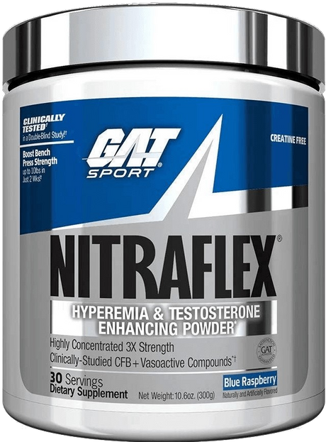 GAT Nitraflex Pre-Workout - 30 Servings - Nutristar