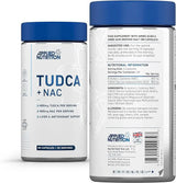 Applied Nutrition TUDCA + NAC | Liver & Antioxidant Support | 90 Capsules (30 Servings)