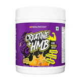Healthfarm Creatine + HMB Supplement | Muscle Growth & Recovery | 300g (60 Servings)