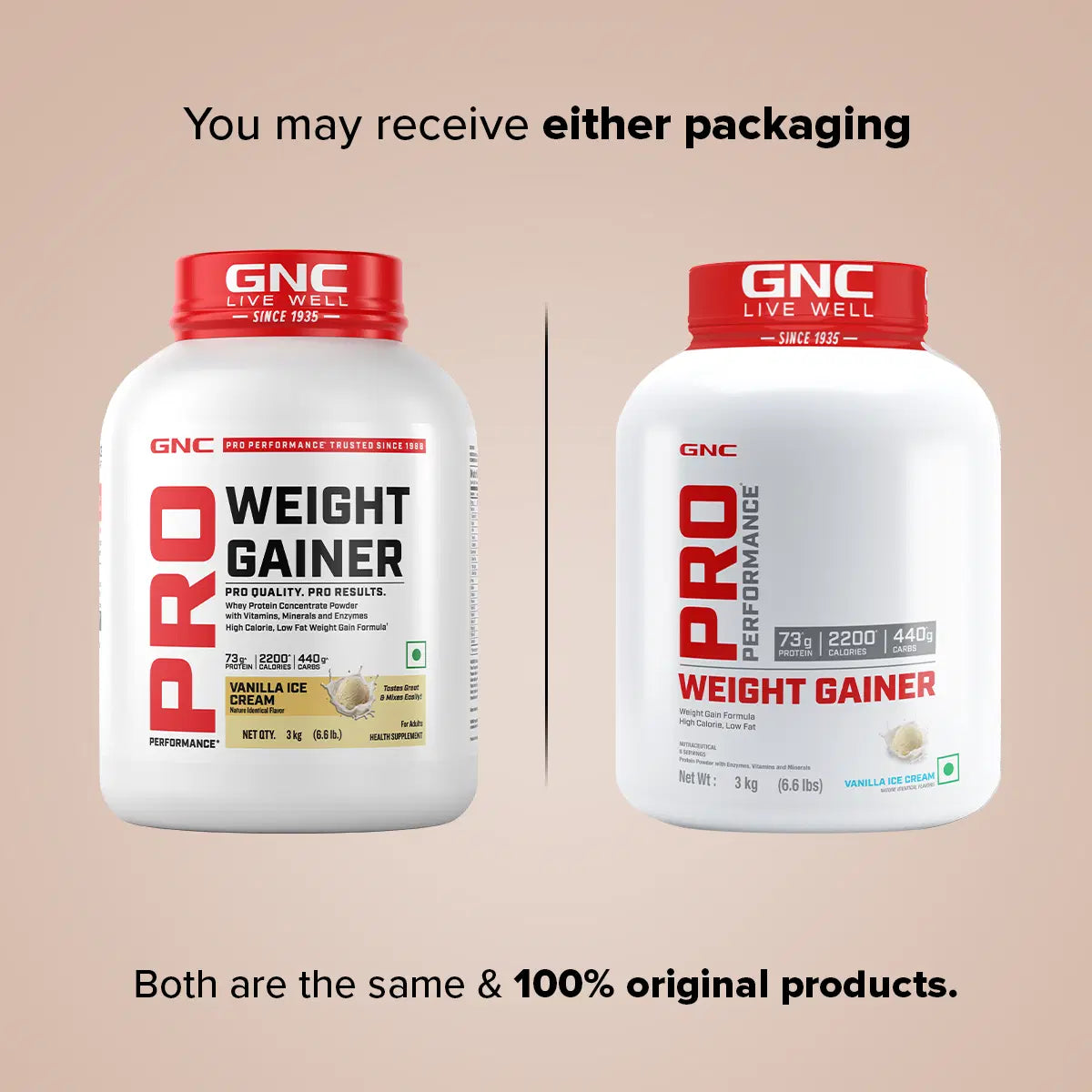 GNC Pro Performance Weight Gainer , 3 kg