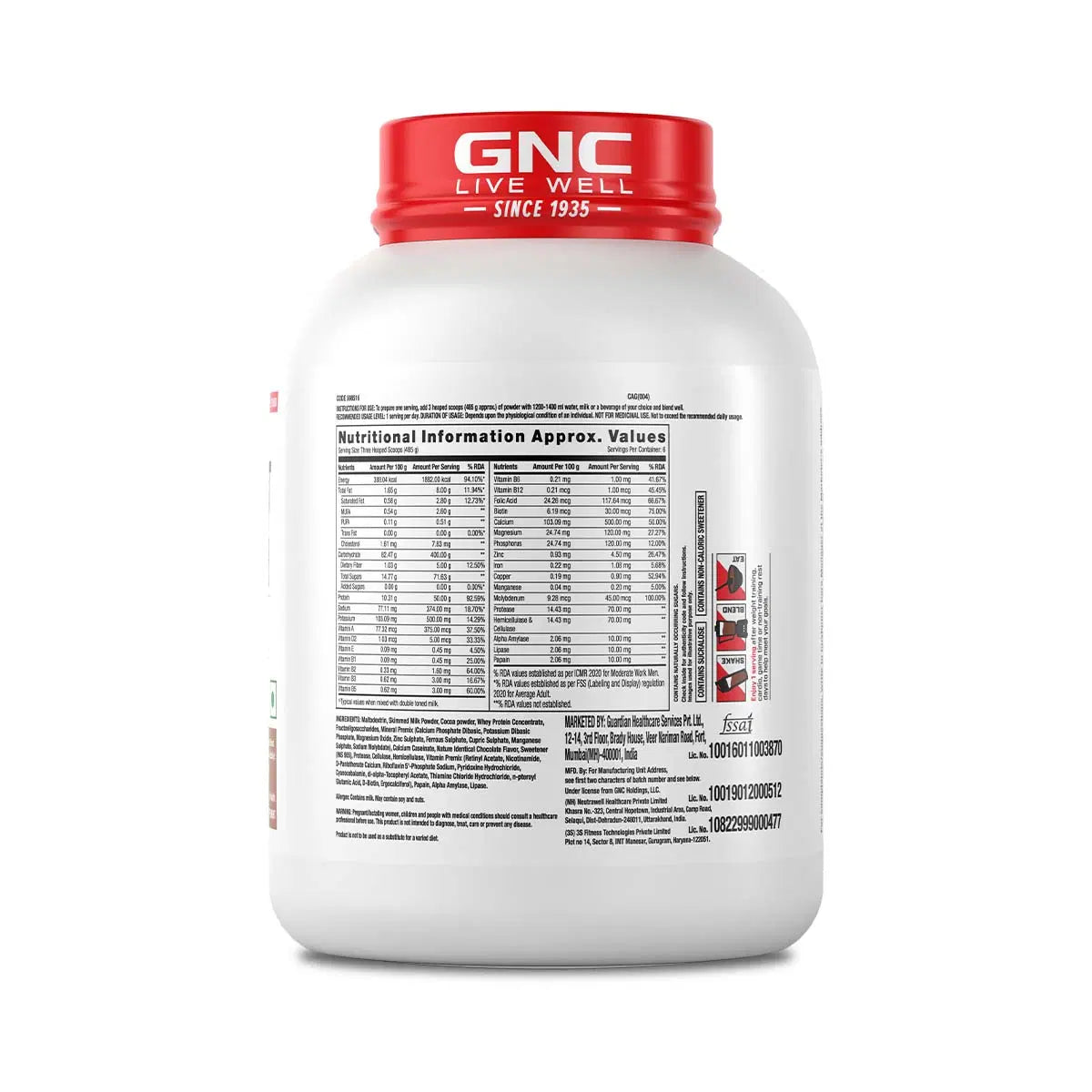 GNC Pro Performance Weight Gainer , 3 kg