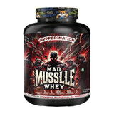 Hypper Nation Mad Muscle Advanced Whey Protein Powder | 24g Protein with Creatine, Ashwagandha & Tribulus | 2kg (53 Servings)