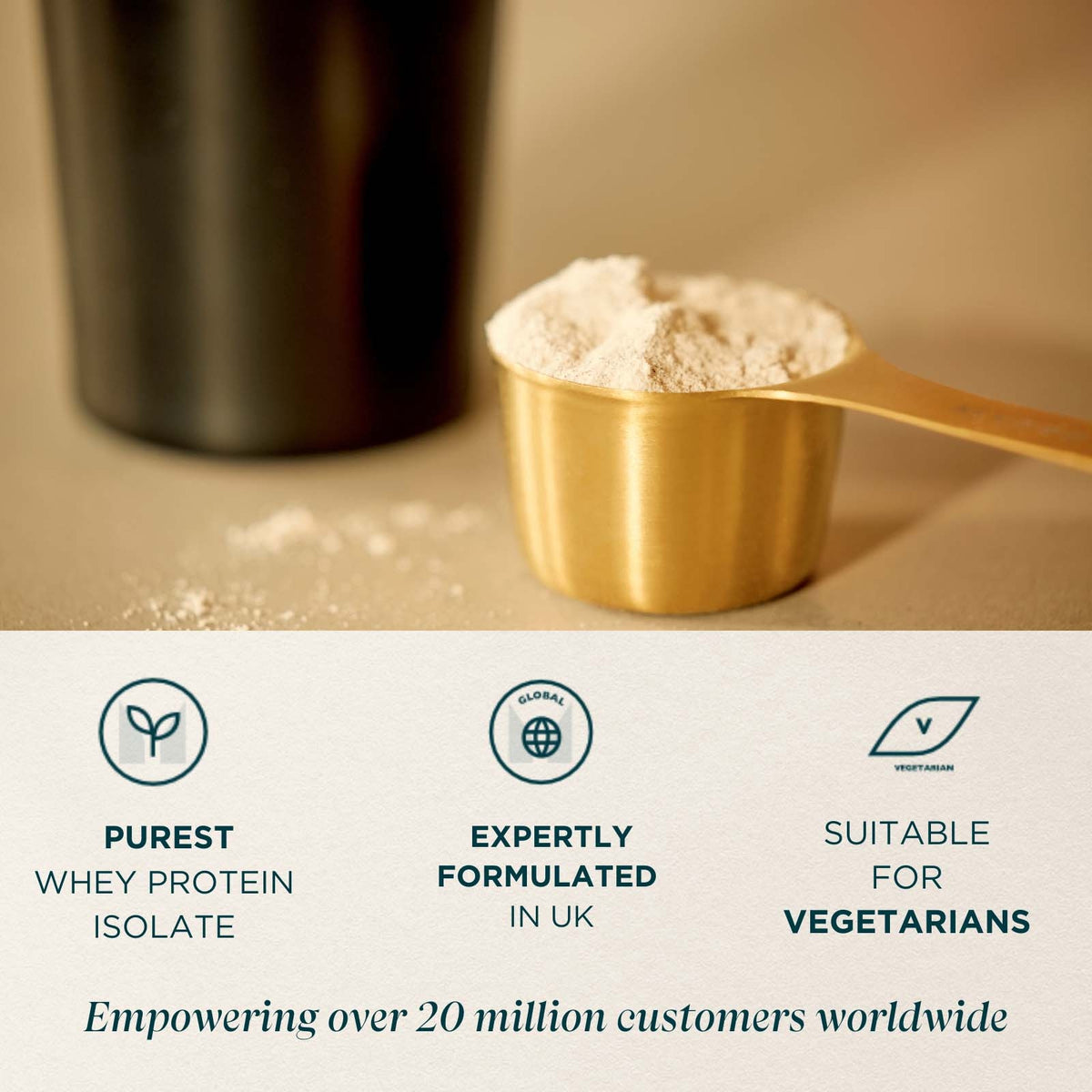 MyProtein Impact Whey Isolate Powder | 2.5kg (83 Servings)
