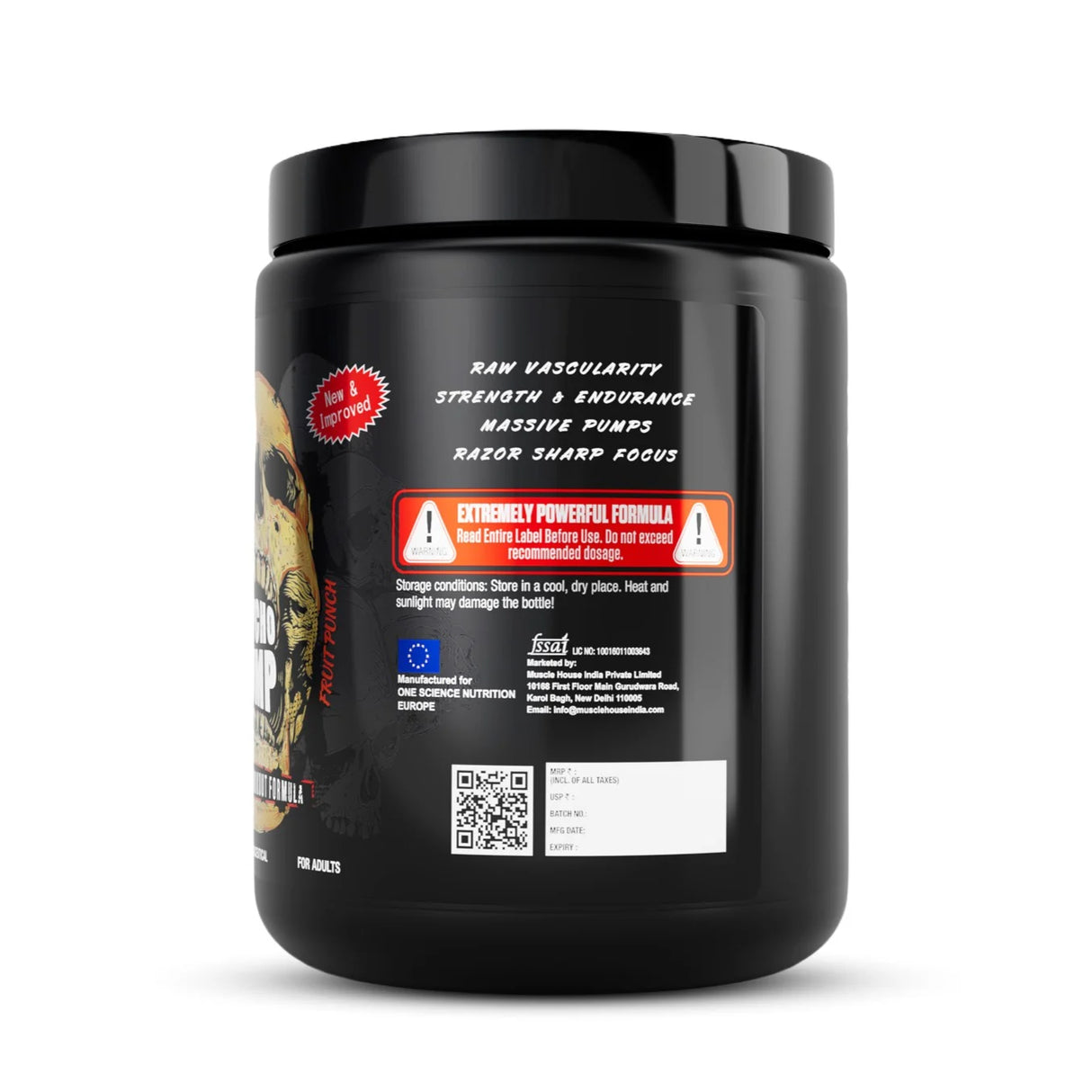 One Science Nutrition Psycho Pump Extreme Pre-Workout | 15 Servings