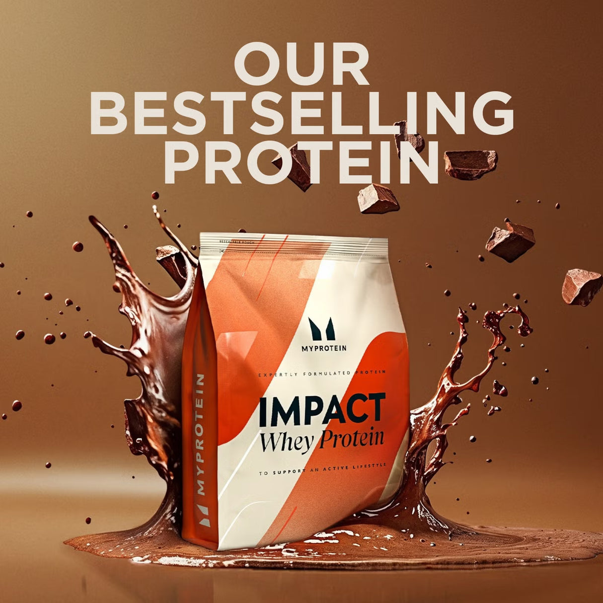 MyProtein Impact Whey Protein | 22g Protein | Supports Muscle Growth | 2.5 Kg, 83 Servings