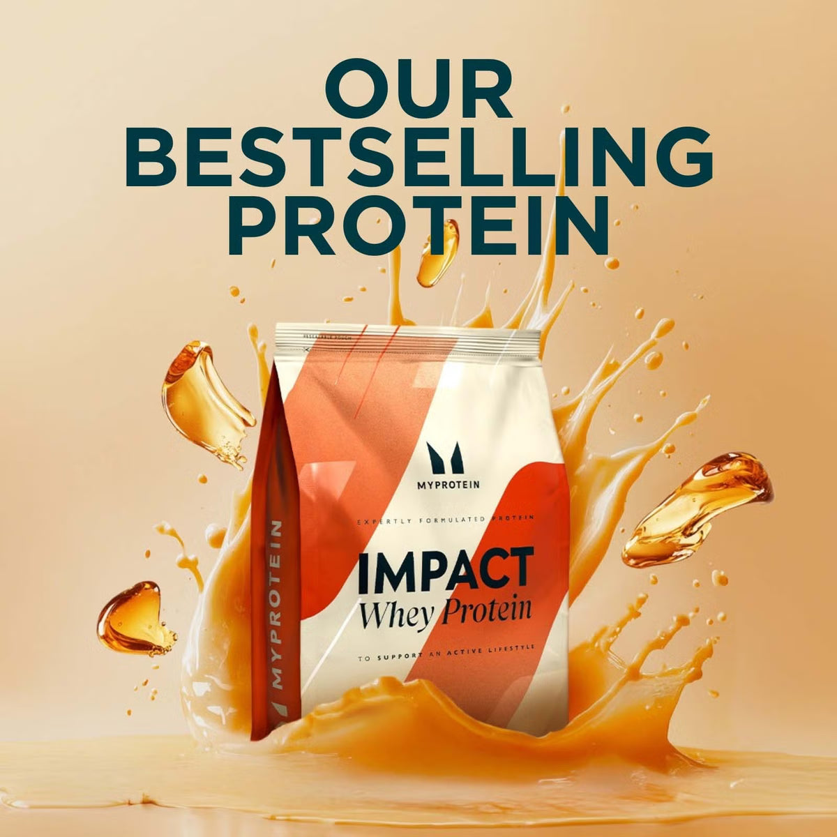 MyProtein Impact Whey Protein | 22g Protein | Supports Muscle Growth | 1 Kg, 33 Servings