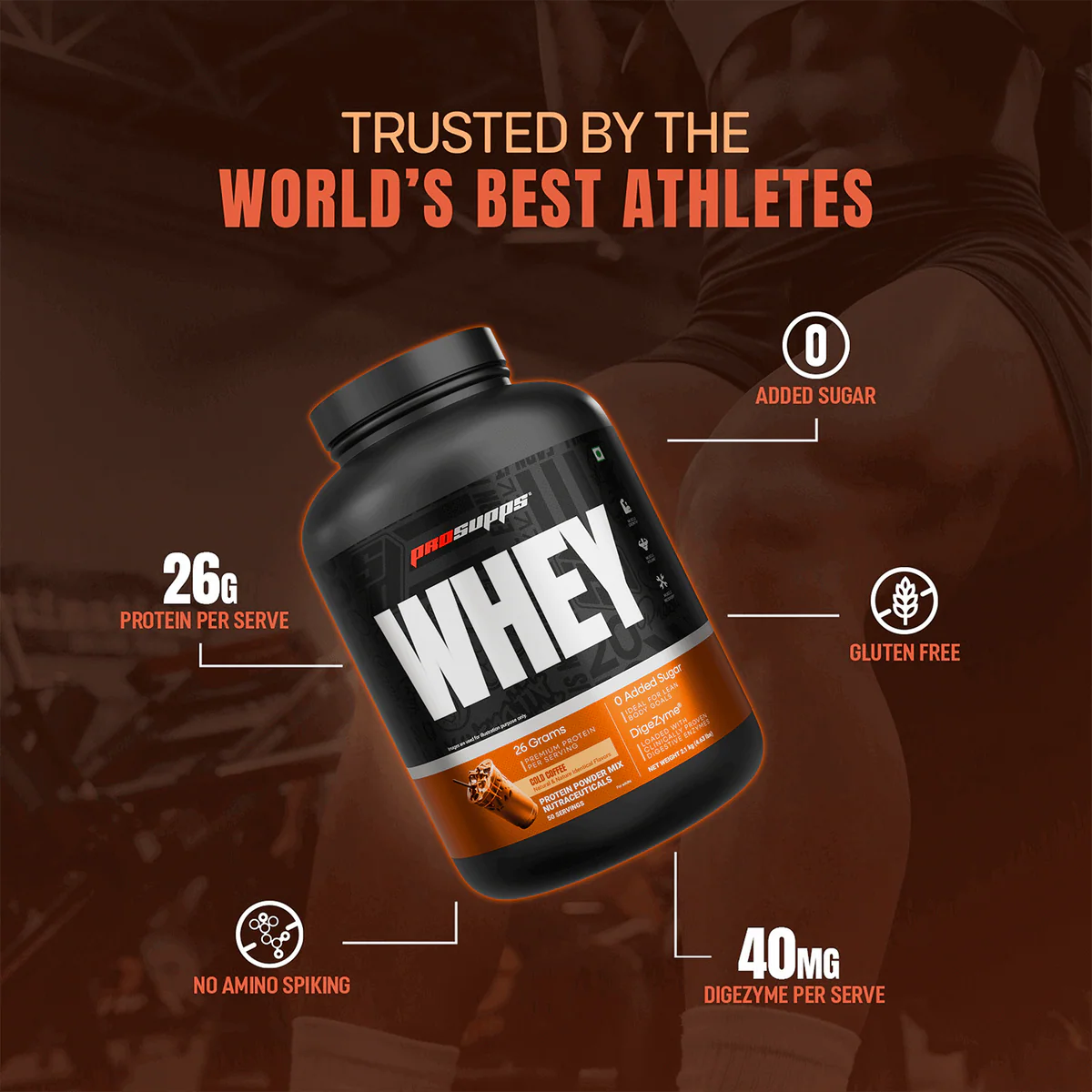 Prosupps Whey Protein Powder - 2.1 Kg, 50 Servings