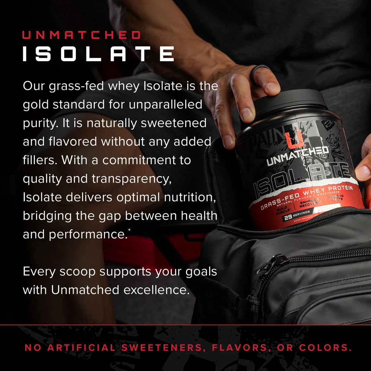 Unmatched Isolate Whey Protein, 2lb