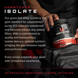 Unmatched Isolate Whey Protein, 2lb