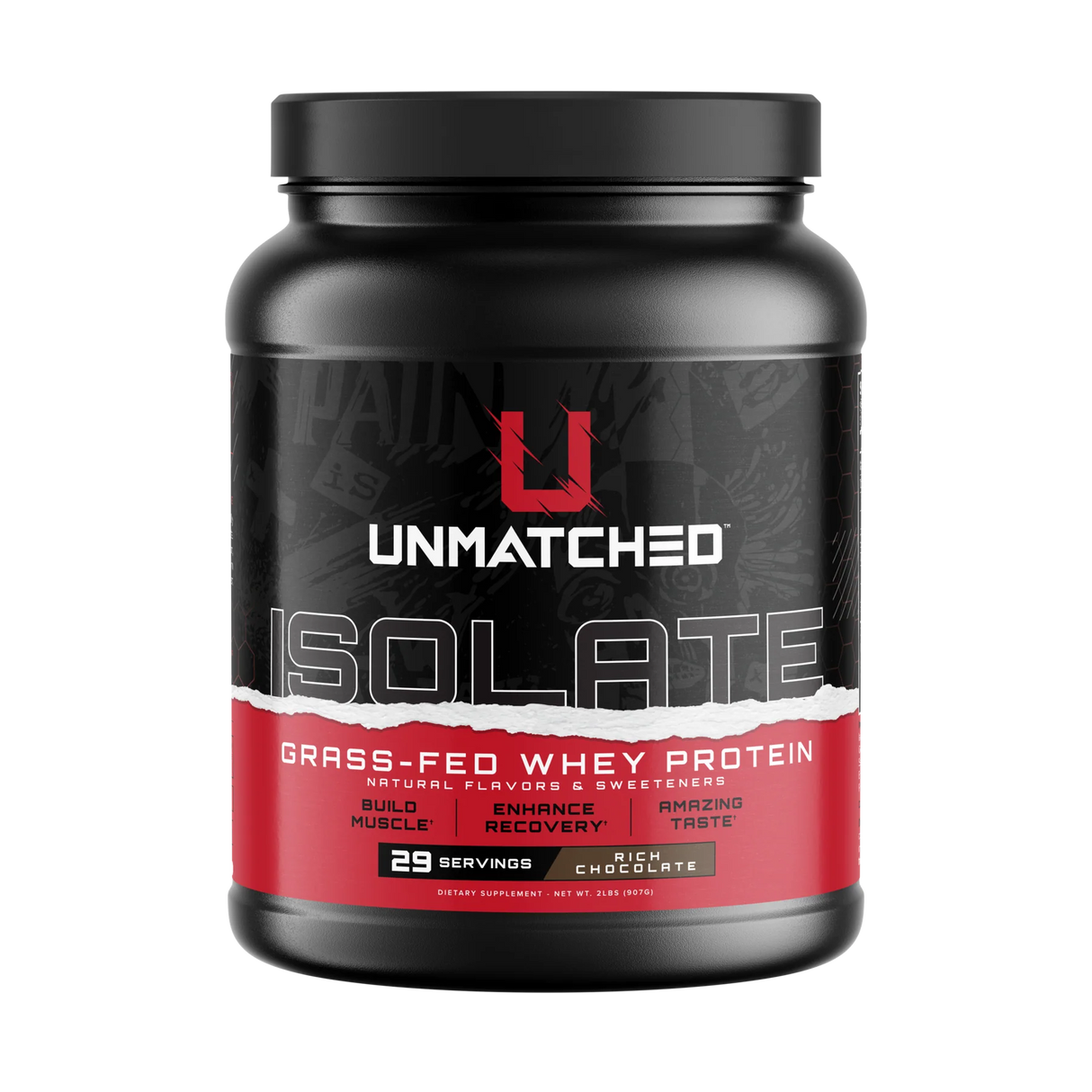 Unmatched Isolate Whey Protein, 2lb