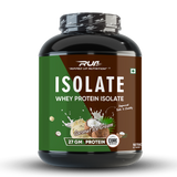 Ripped Up Nutrition Whey Protein Isolate | 27g Protein, Low Carb & Fat | 1.81 Kg, 55 Servings