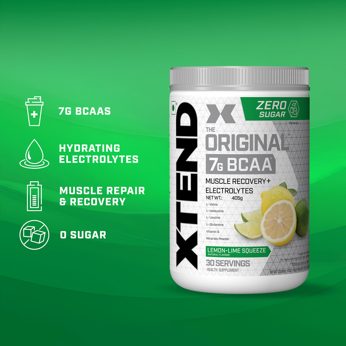 Xtend Original BCAAs Powder - 30 Servings