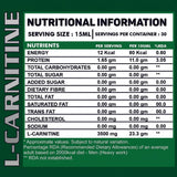 Ripped Up Nutrition Liquid L-Carnitine 3500mg | Weight Management Supplement | 450ml