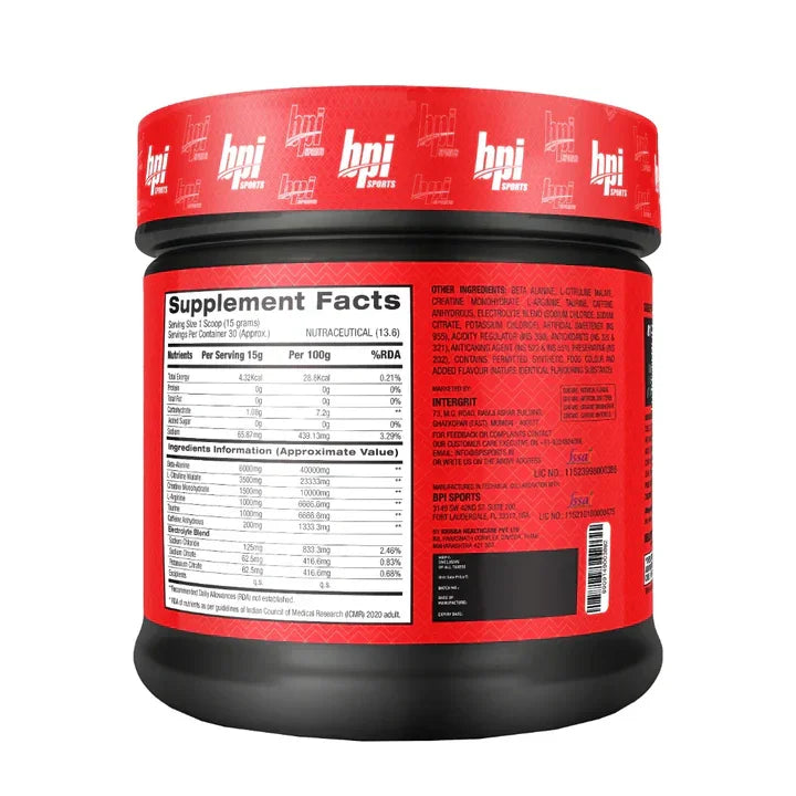BPI Sports 1.M.R. Vortex Pre-Workout - 30 Servings
