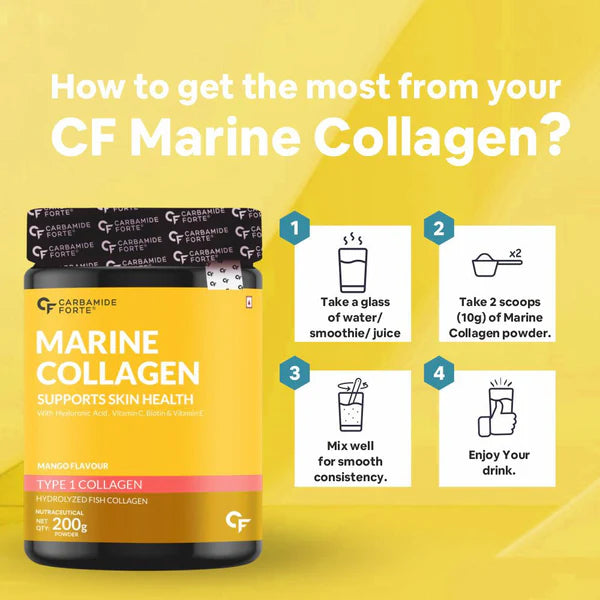 Carbamide Forte Marine Collagen Powder - 200g