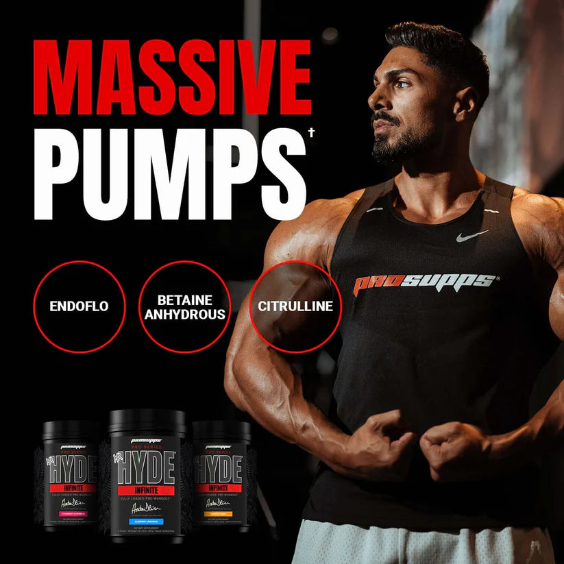 Prosupps Mr. HYDE Infinite Fully Loaded Pre-Workout | Andrei Deiu Edition | 650gm, 50 Servings