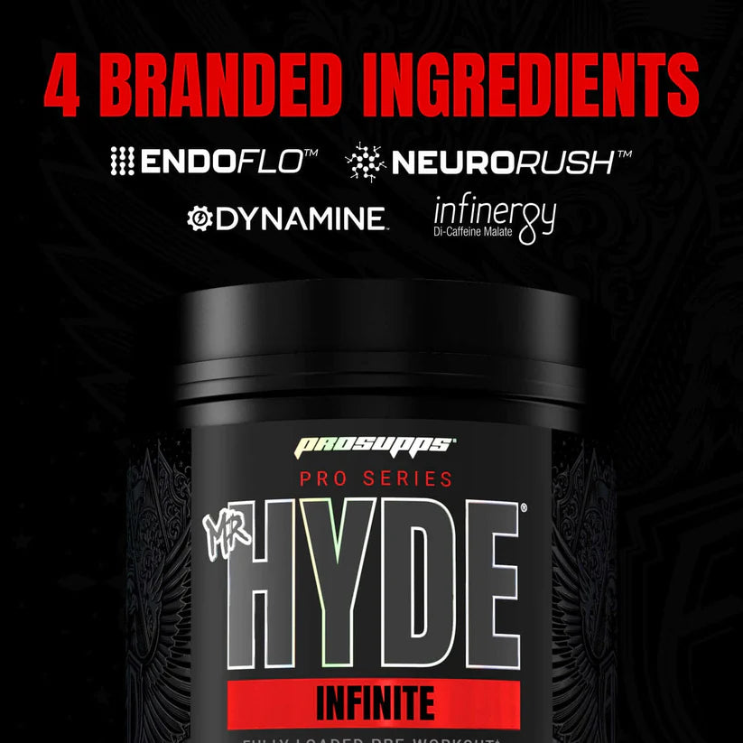 Prosupps Mr. HYDE Infinite Fully Loaded Pre-Workout | Andrei Deiu Edition | 650gm, 50 Servings