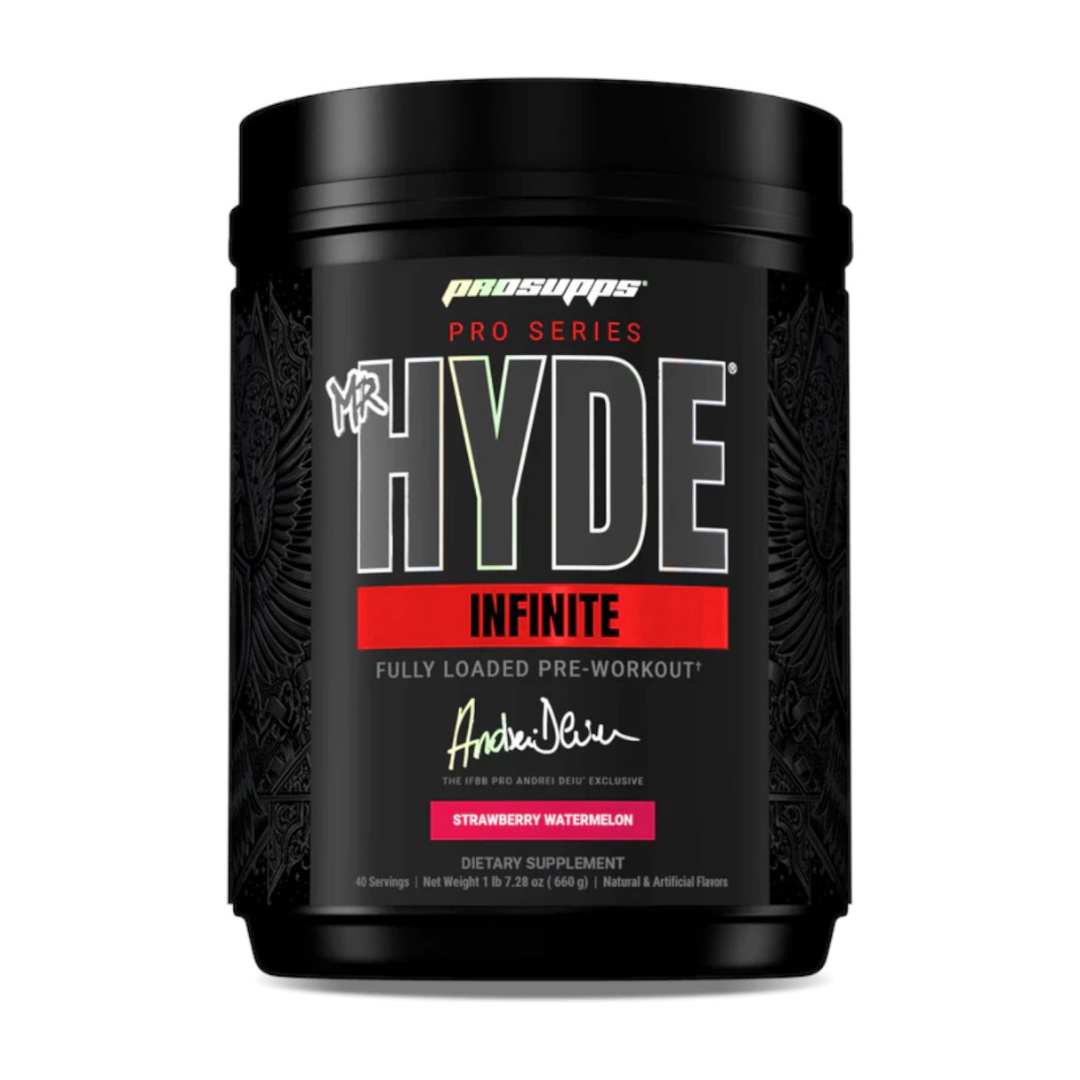 Prosupps Mr. HYDE Infinite Fully Loaded Pre-Workout | Andrei Deiu Edition | 650gm, 50 Servings