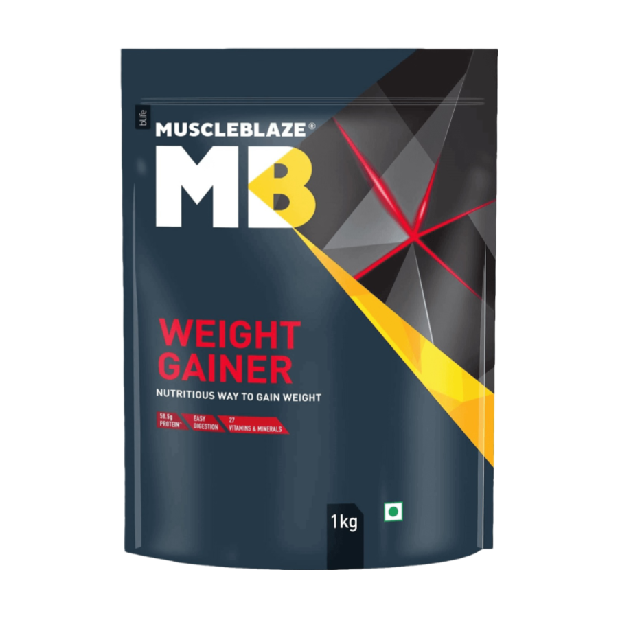 MuscleBlaze Weight Gainer with Added Digezyme, 2.2 Lbs - Nutristar