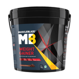 MuscleBlaze Weight Gainer with Added Digezyme, 5kg - Nutristar