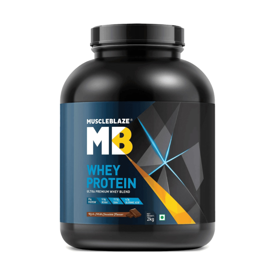 MuscleBlaze Whey Protein - 4.4 Lbs - Nutristar