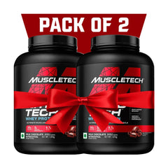 MuscleTech Nitro-Tech Performance Series Whey Protein - 4 Lbs (1.81Kg) (Pack of 2)