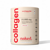 YourHappyLife Collagen Naked | Marine Collagen Peptides 10,000mg | Unflavored | 25 Servings