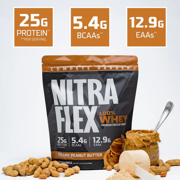 GAT Nitraflex 100% Whey Protein - 2.2 Lbs
