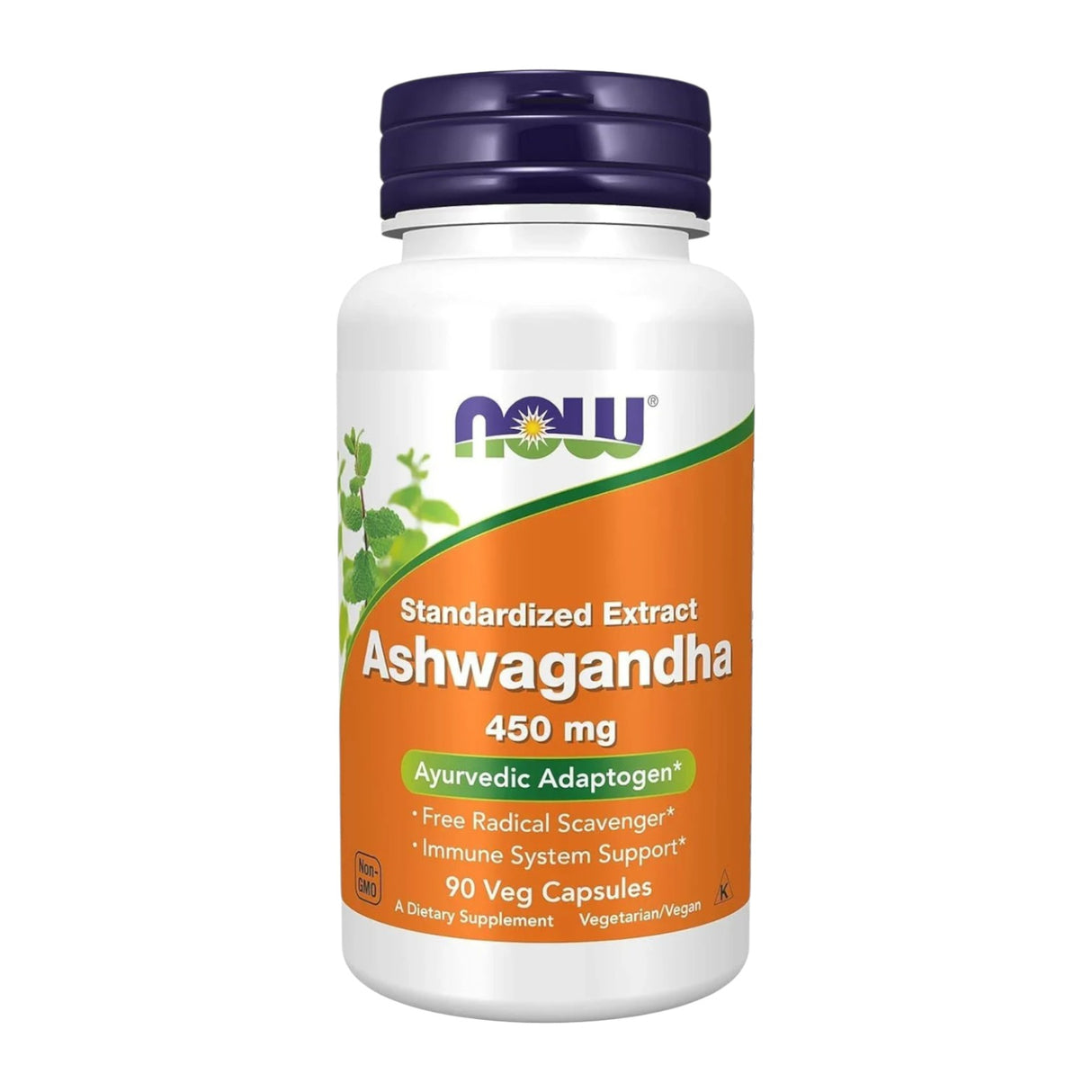 Now Foods Ashwagandha Extract 400mg | Stress Support | 90 Veg Capsules