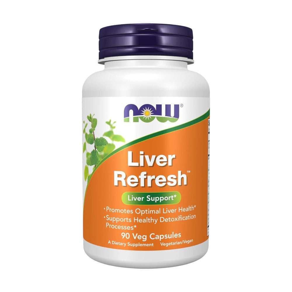Now Foods Liver Refresh | Liver Support | Milk Thistle Extract and unique Herb-Enzyme Blend |  90 Veg Capsules