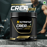 Nutristar Micronized CREA Gold Creatine Monohydrate 250g - 83 Servings