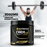 Nutristar Micronized CREA Gold Creatine Monohydrate 250g - 83 Servings