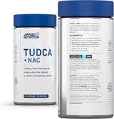Applied Nutrition TUDCA + NAC | Liver & Antioxidant Support | 90 Capsules (30 Servings)