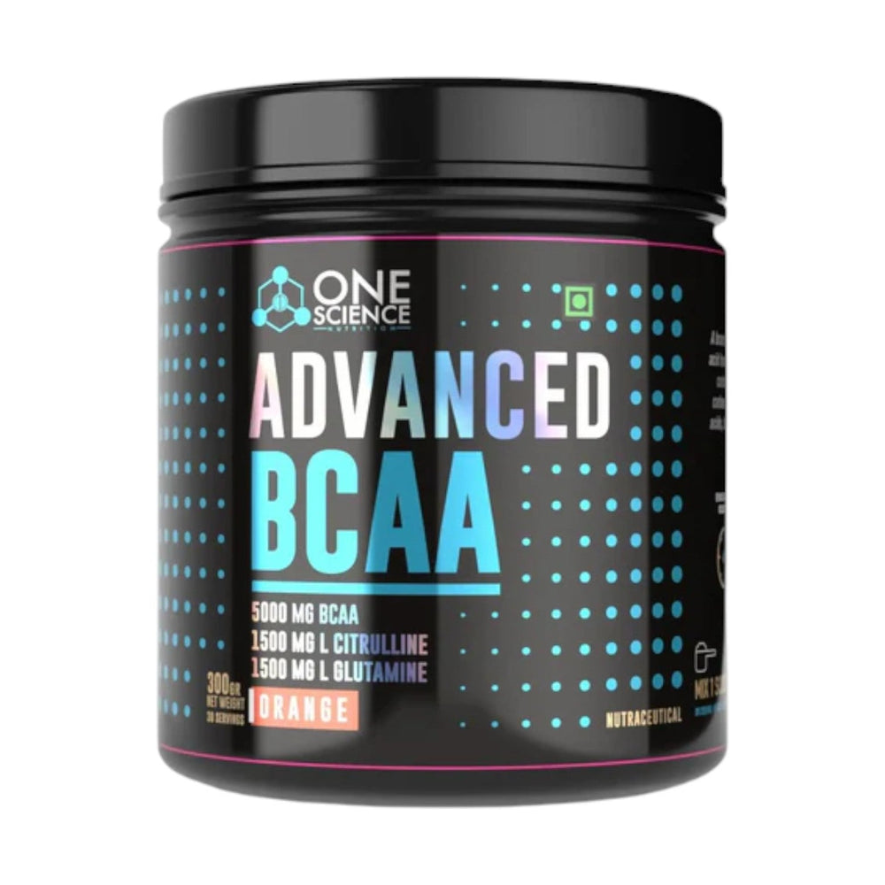 One Science Nutrition Advanced BCAA | Muscle Recovery & Endurance | 300g (30 Servings)