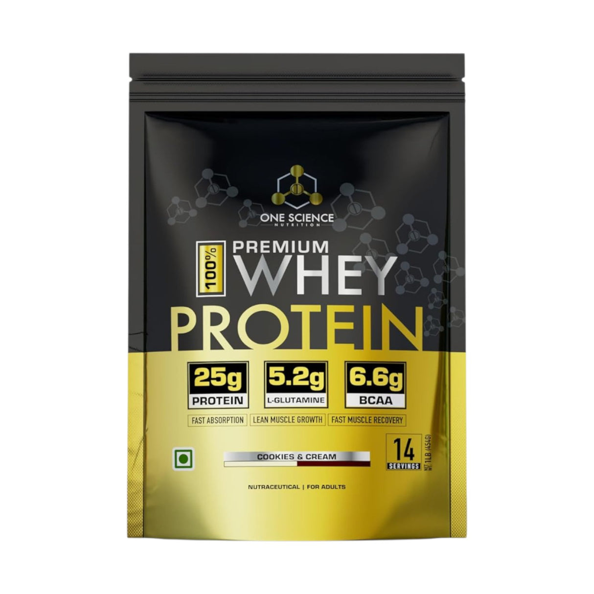 One Science Premium Whey Protein - 1 Lbs