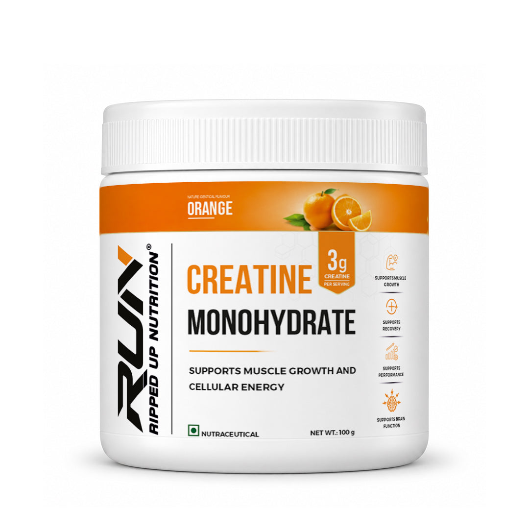 Ripped Up Nutrition Creatine Monohydrate | Strength and Performance Support | 100gm