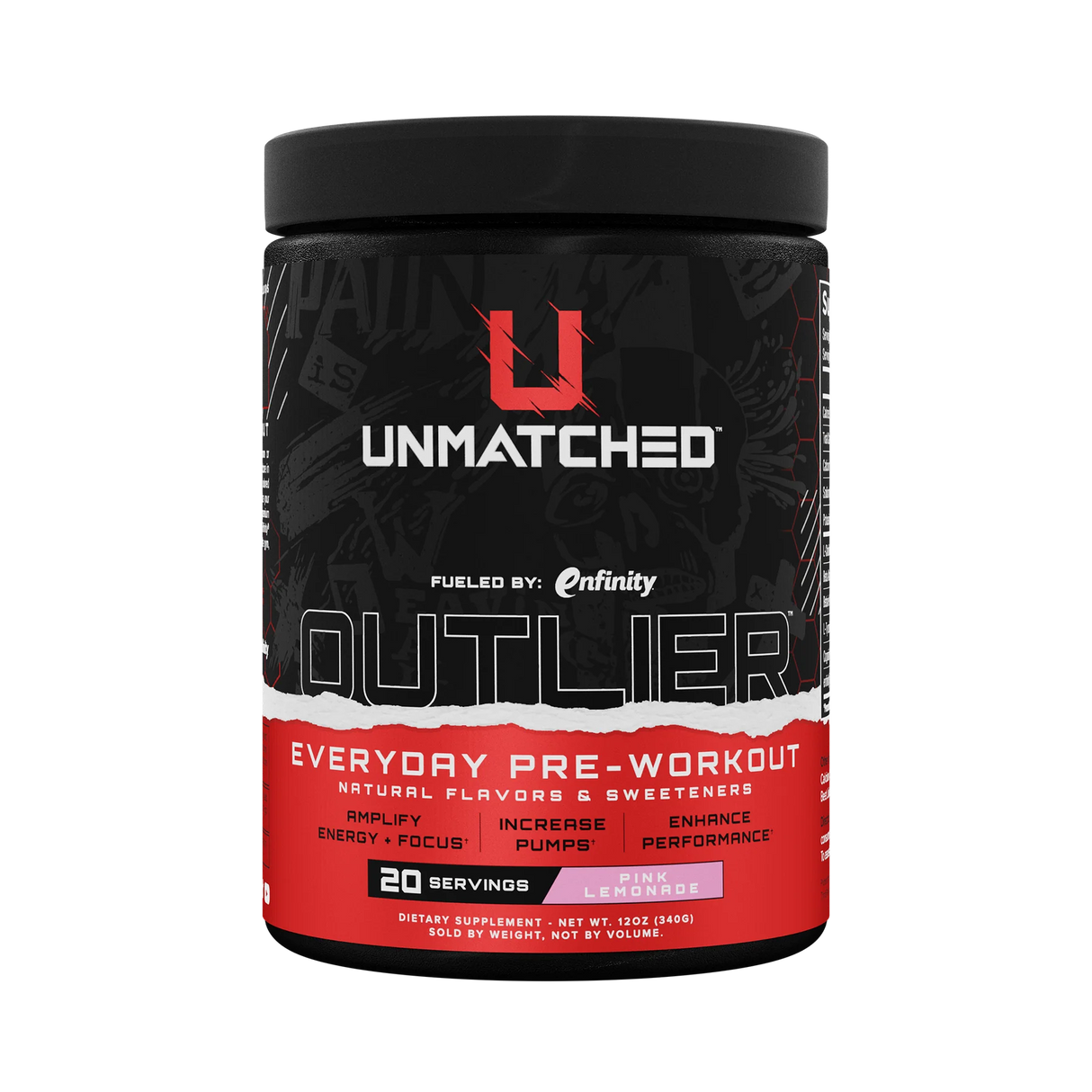 Unmatched Outlier Pre-Workout, 20 Servings