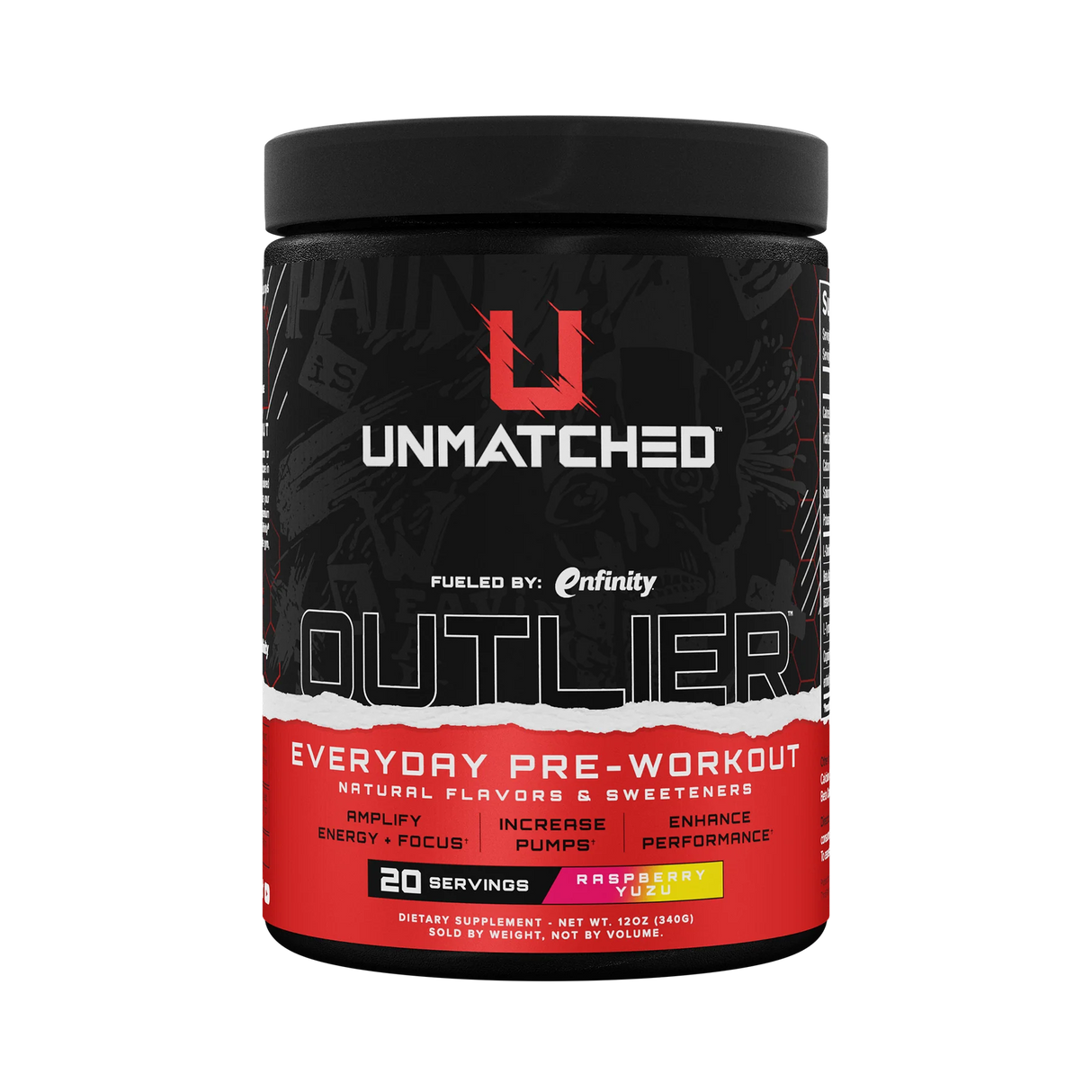 Unmatched Outlier Pre-Workout, 20 Servings
